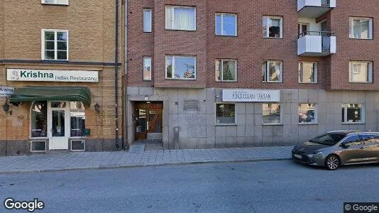 Lagerlokaler att hyra i Vasastan - Bild från Google Street View