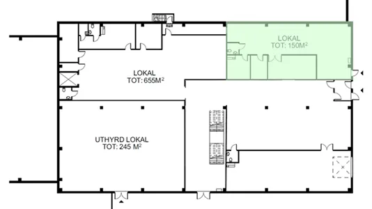 Kontorslokaler att hyra i Falköping - foto 1