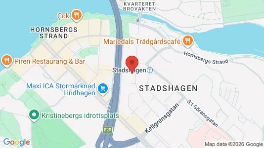 Kontorslokaler att hyra i Kungsholmen - kort over placeringen