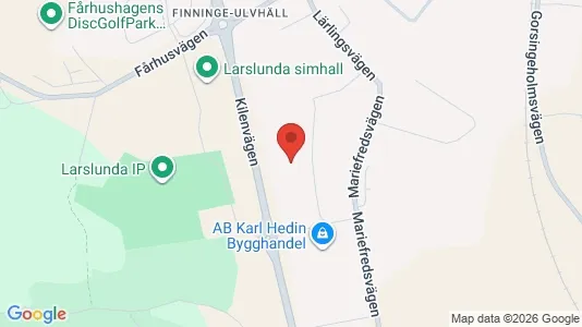 Lagerlokaler att hyra i Strängnäs - kort over placeringen