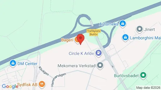 Lagerlokaler att hyra i Burlöv - Bild från Google Street View
