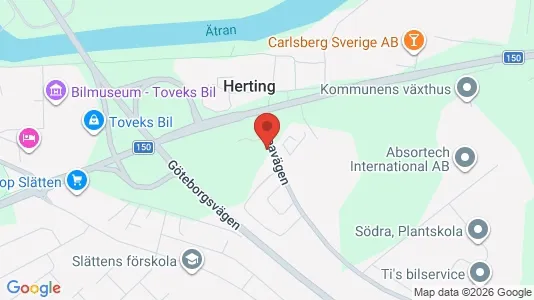 Kontorslokaler att hyra i Falkenberg - Bild från Google Street View