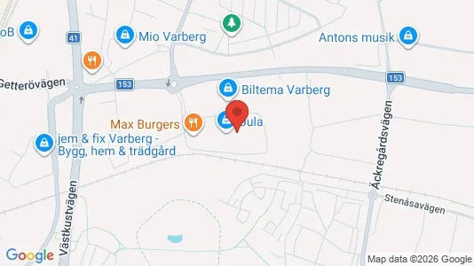 Kontorslokaler att hyra i Varberg - Bild från Google Street View