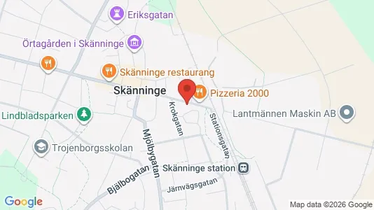 Lagerlokaler att hyra i Mjölby - Bild från Google Street View