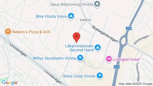 Lagerlokaler att hyra i Västerort - Bild från Google Street View