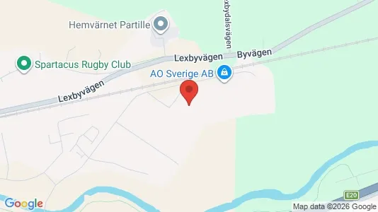Lagerlokaler att hyra i Göteborg Östra - kort over placeringen