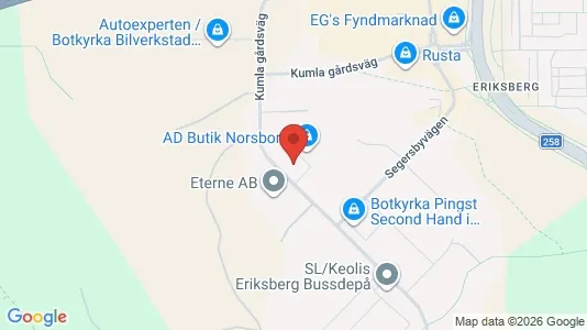 Industrilokaler att hyra i Botkyrka - Bild från Google Street View