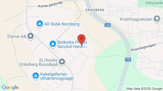 Industrilokaler att hyra i Botkyrka - Bild från Google Street View