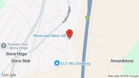 Lagerlokaler att hyra i Stenungsund - kort over placeringen