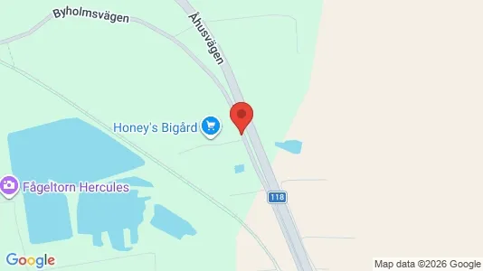 Lagerlokaler till försäljning i Kristianstad - kort over placeringen