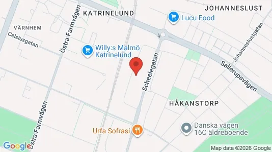 Lagerlokaler att hyra i Malmö Centrum - Bild från Google Street View
