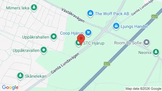 Lagerlokaler att hyra i Staffanstorp - kort over placeringen