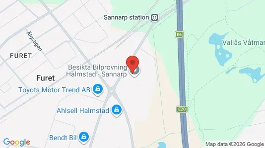 Lagerlokaler att hyra i Halmstad - Bild från Google Street View