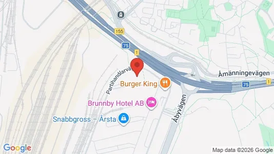 Industrilokaler att hyra i Hammarbyhamnen - Bild från Google Street View