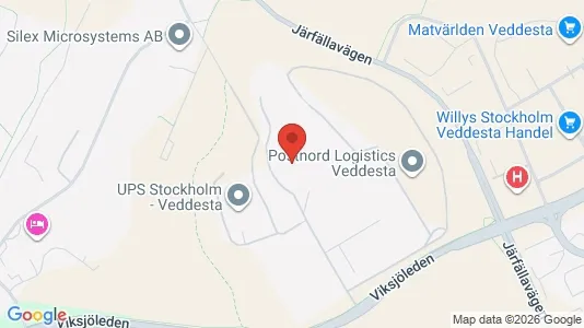 Industrilokaler att hyra i Järfälla - Bild från Google Street View