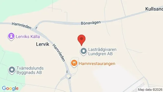 Lagerlokaler att hyra i Gävle - kort over placeringen