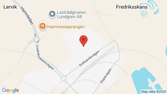 Lagerlokaler att hyra i Gävle - kort over placeringen