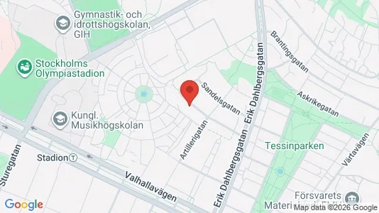 Lagerlokaler att hyra i Gärdet/Djurgården - Bild från Google Street View