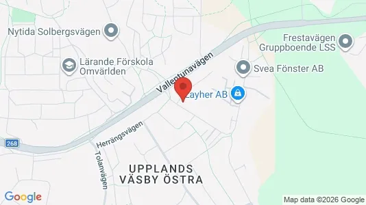 Lagerlokaler att hyra i Upplands Väsby - Bild från Google Street View