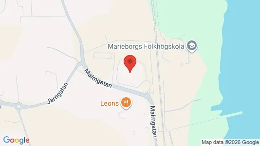 Industrilokaler att hyra i Norrköping - kort over placeringen