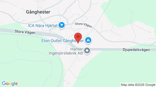 Lagerlokaler att hyra i Borås - kort over placeringen