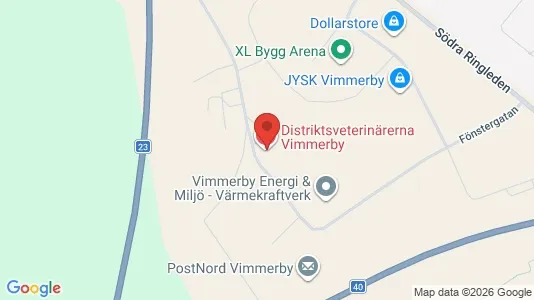 Lagerlokaler att hyra i Vimmerby - Bild från Google Street View
