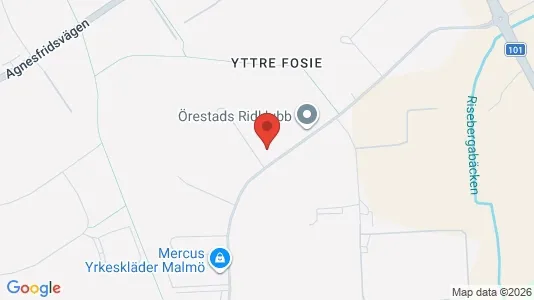 Lagerlokaler att hyra i Fosie - Bild från Google Street View