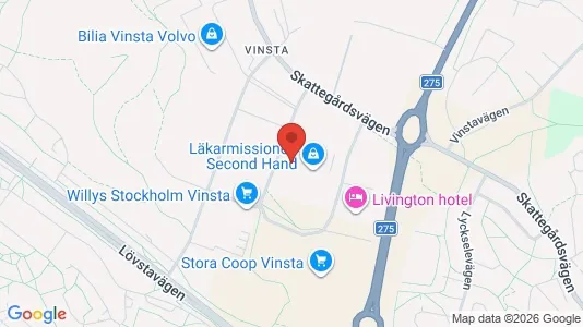 Lagerlokaler att hyra i Västerort - Bild från Google Street View