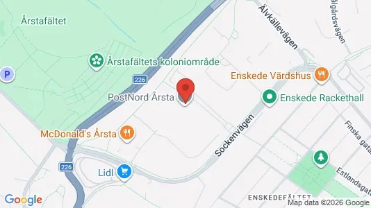 Lagerlokaler att hyra i Hammarbyhamnen - Bild från Google Street View