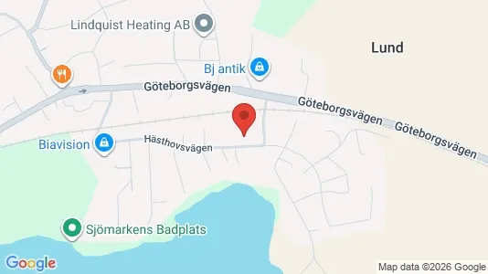Lagerlokaler att hyra i Borås - kort over placeringen