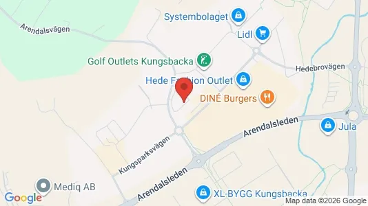 Kontorslokaler att hyra i Kungsbacka - Bild från Google Street View