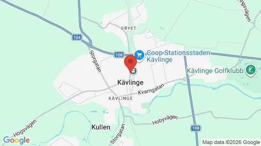 Lagerlokaler att hyra i Kävlinge - Bild från Google Street View