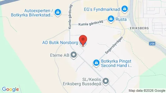 Industrilokaler att hyra i Botkyrka - Bild från Google Street View
