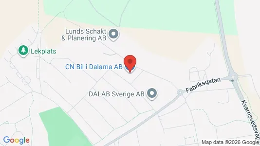 Lagerlokaler att hyra i Borlänge - Bild från Google Street View
