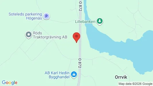 Lagerlokaler till försäljning i Sotenäs - kort over placeringen