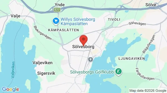Lagerlokaler att hyra i Sölvesborg - Bild från Google Street View