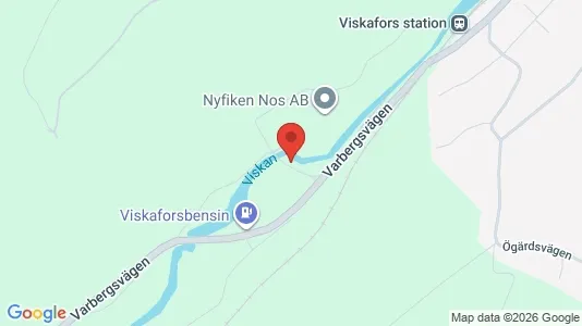 Industrilokaler att hyra i Borås - kort over placeringen
