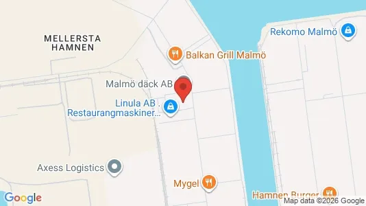 Lagerlokaler att hyra i Malmö Centrum - Bild från Google Street View