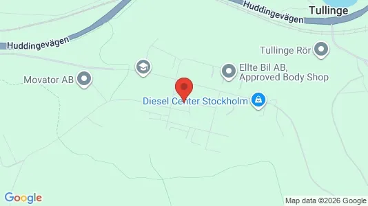 Lagerlokaler att hyra i Botkyrka - kort over placeringen