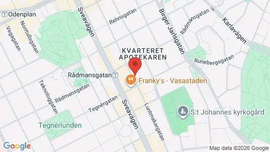 Kontorslokaler att hyra i Vasastan - Bild från Google Street View