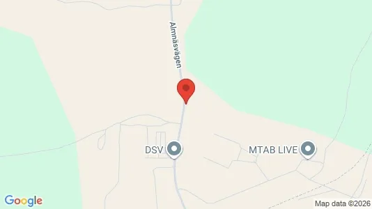 Lagerlokaler att hyra i Södertälje - kort over placeringen