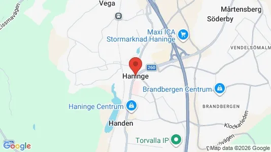 Industrilokaler att hyra i Haninge - Bild från Google Street View