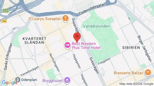 Lagerlokaler att hyra i Vasastan - Bild från Google Street View
