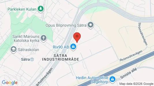Lagerlokaler att hyra i Söderort - Bild från Google Street View