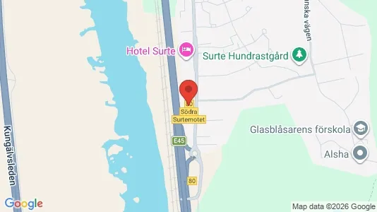 Lagerlokaler att hyra i Ale - kort over placeringen
