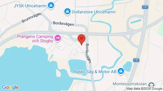 Lagerlokaler att hyra i Ulricehamn - Bild från Google Street View