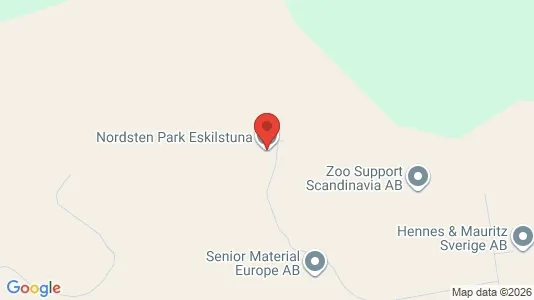 Lagerlokaler att hyra i Eskilstuna - kort over placeringen
