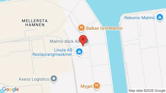 Lagerlokaler att hyra i Malmö Centrum - Bild från Google Street View