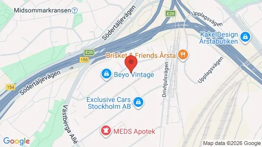 Lagerlokaler att hyra i Söderort - Bild från Google Street View