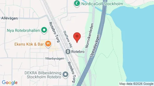 Kontorslokaler att hyra i Sollentuna - kort over placeringen